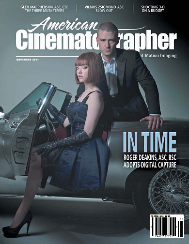 American Cinematographer Magazine November 2011