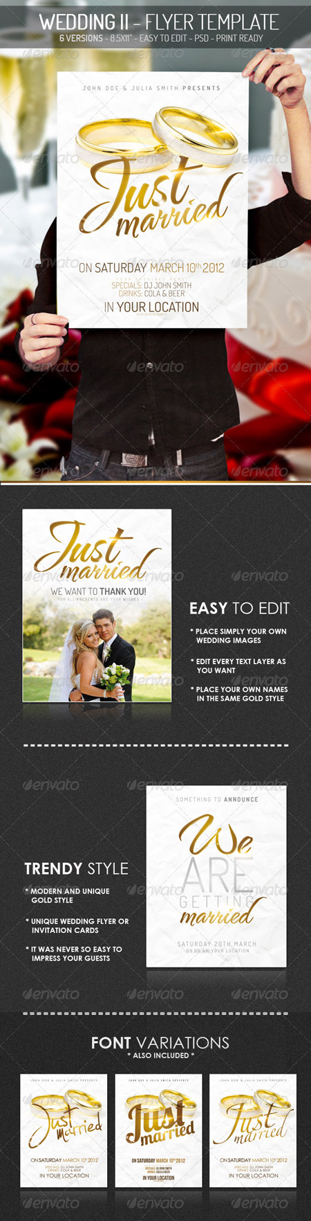 GraphicRiver Wedding II - Flyer Template