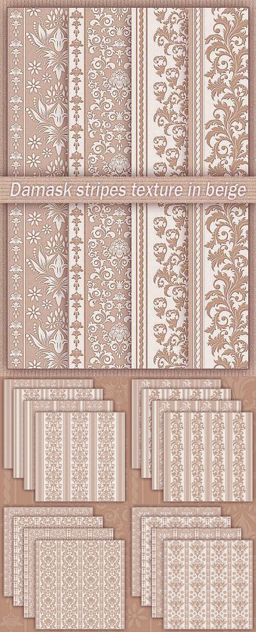 Damask Stripes Textures